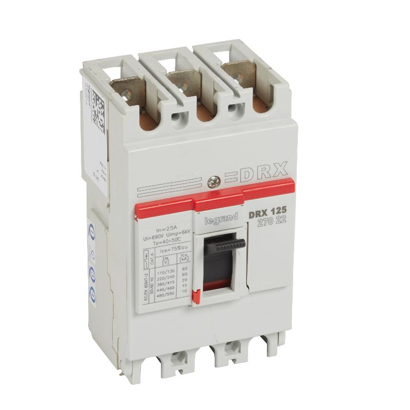 DRX125 термомагнитный 25A 3П 20KA | 027022 | Legrand — Legrand
