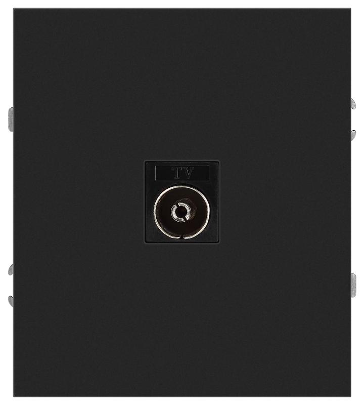 Розетка Arktik 16-3101-05 TV одиночная антрацит | Б0070468 | ЭРА — ЭРА (Энергия света)
