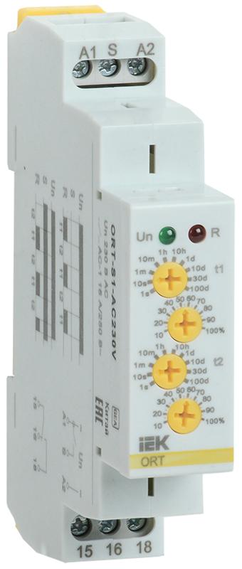 Реле циклическое ORT. 1 конт. 230 В AС  | ORT-S1-AC230V | IEK — миниатюра 1