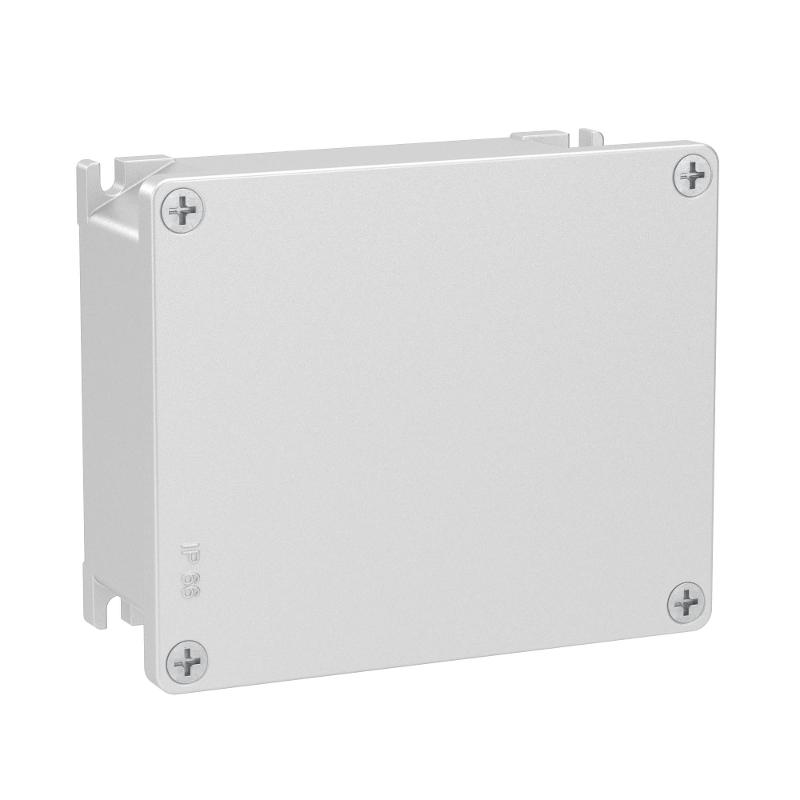 Коробка распределительная алюминиевая окрашенная,IP66, RAL9006, 128х103х55мм | 65301 | DKC — миниатюра 2