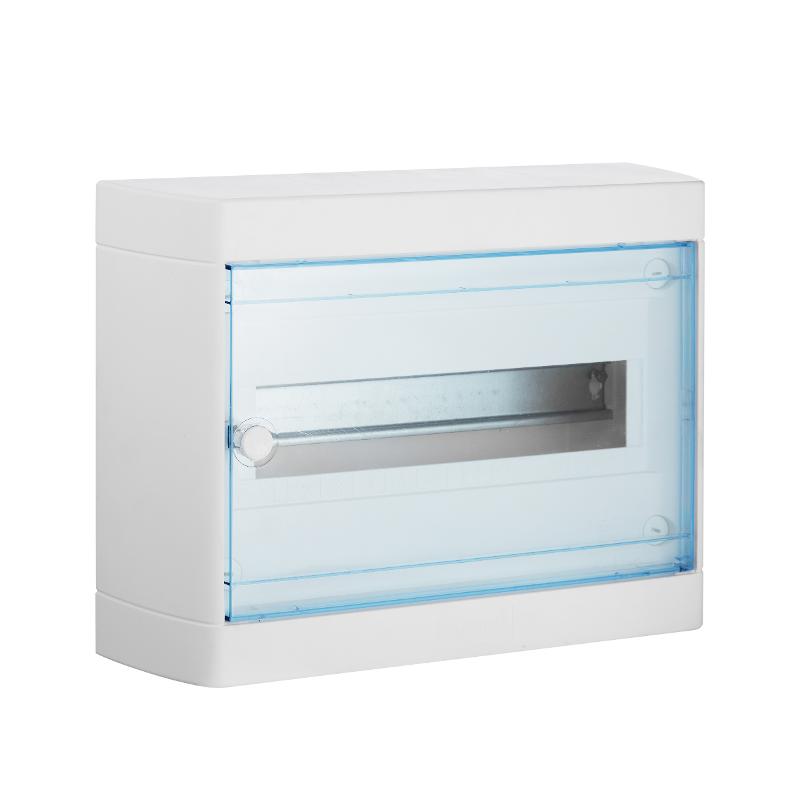 Шкаф навесной Nedbox нав. 1х12м прозр.дв — миниатюра 2