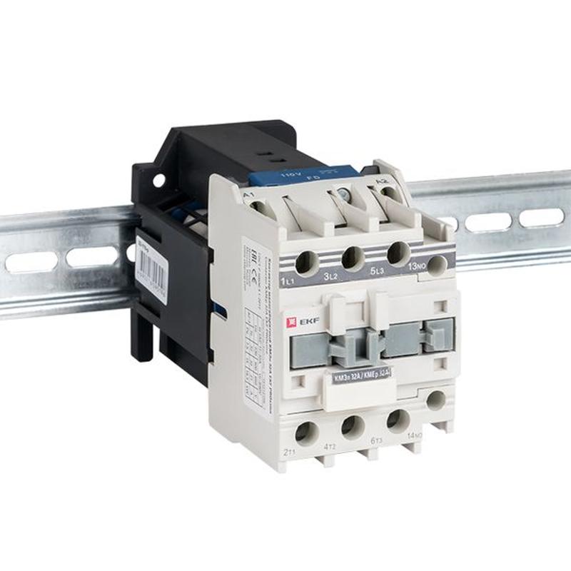 Контактор малогабаритный КМЭп 32А 110В DC 1NO EKF PROxima | ctr-s-32-110-p | EKF — миниатюра 8