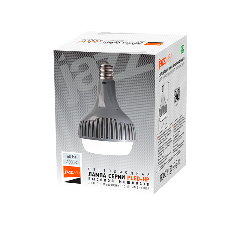 Лампа светодиодная промышленная LED 60Вт Е40 220В 4000К PLED-HP R170 отражатель (рефлектор) | 5005723 | Jazzway — миниатюра 4