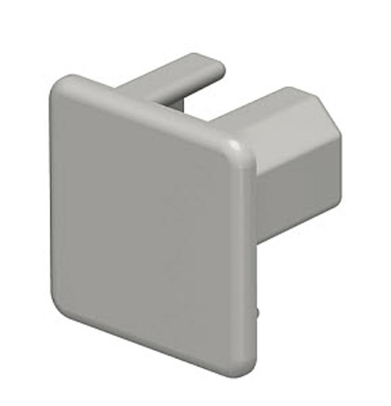 Торцевая заглушка кабельного канала WDK 20x20 мм (ПВХ,серый) (WDK HE20020GR) | 6158706 | OBO Bettermann — миниатюра 2
