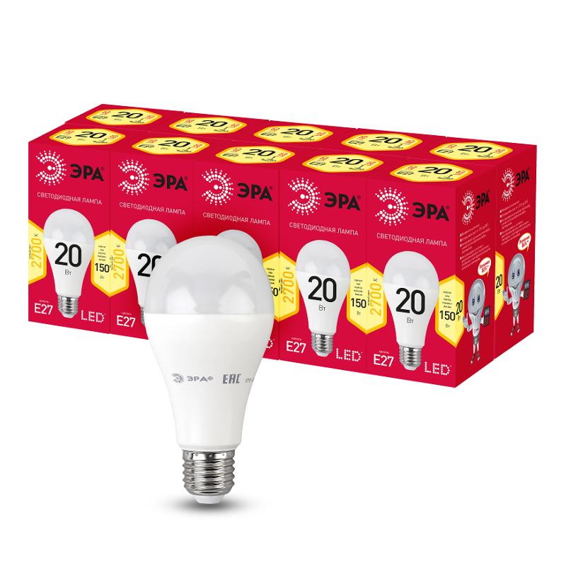 Лампа светодиодная RED LINE LED A65-20W-827-E27 R E27 20Вт груша | Б0050687 | ЭРА — миниатюра 2