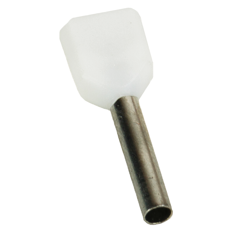 Наконечник штыревой втулочный под два провода OptiKit T-Shv2-PVC- 0,75-10(100шт) | 278044 | КЭАЗ — КЭАЗ (Курский электроаппаратный завод)