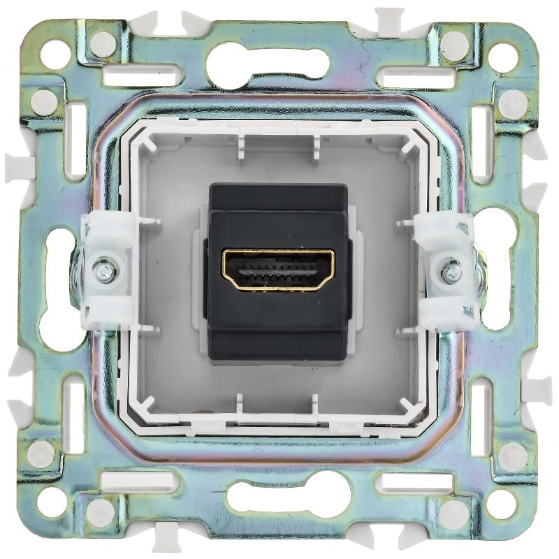 SKANDY Розетка HDMI SK-H01N никель | SK-H10-K50 | IEK — миниатюра 5