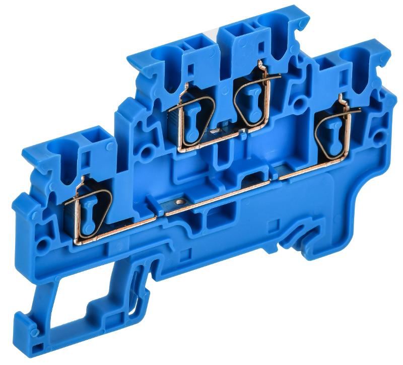 ARMAFIX Клемма пруж. 2 уровня CXDL2.5 BU | AF-CT40-00-2-K07-002 | IEK — IEK (ИЭК)