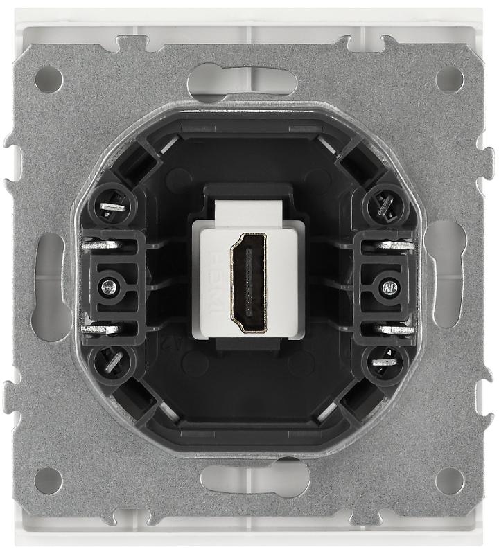 Розетка Arktik 16-3114-01 HDMI белый | Б0070504 | ЭРА — миниатюра 2
