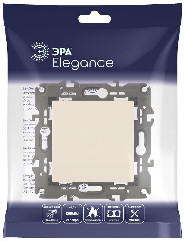 14-1103-02 Переключатель, 10АХ-250В, IP20, Эра Elegance, сл.кость | Б0034223 | ЭРА — миниатюра 2