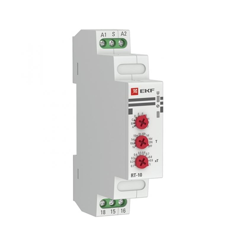 Реле времени (10 устанавл. функц.) RT-10 12-240В EKF PROxima|rt-10-12-240|EKF — миниатюра 1