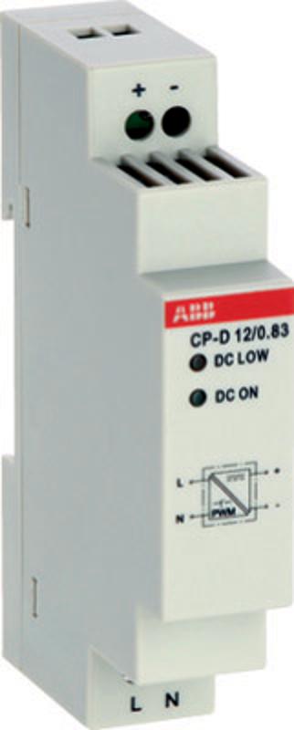 Блок питания CP-D 12/0.83 вход 90-265В AC / 120-370В DC, выход 12В DC /0.83A | 1SVR427041R1000 | ABB — ABB