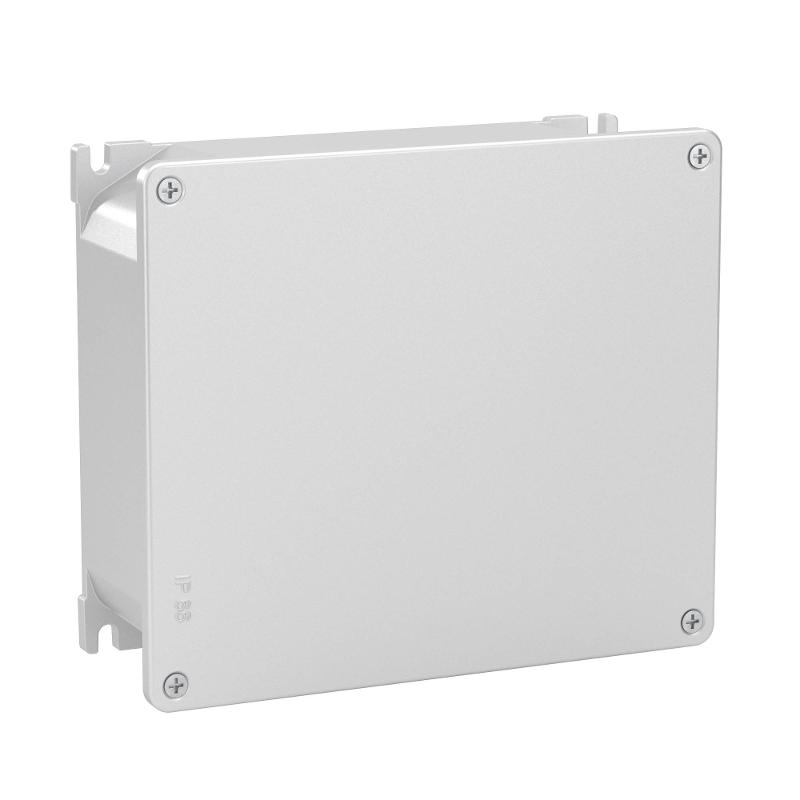 Коробка распределительная алюминиевая окрашенная,IP66, RAL9006, 239х202х85мм | 65304 | DKC — миниатюра 2