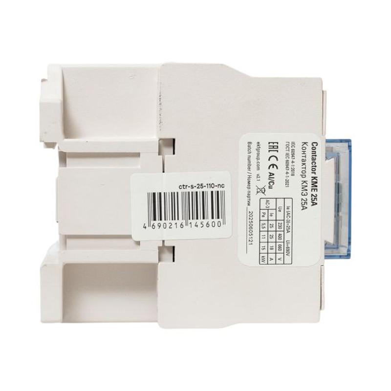 Контактор малогабаритный КМЭ 25А 110В 1NO EKF | ctr-s-25-110 | EKF — миниатюра 18