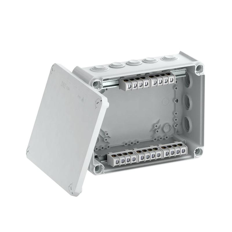 Коробка распределительная T250, 240x190x95 мм, IP66, с клеммой (T 250 KL) | 2007444 | OBO Bettermann — OBO Bettermann