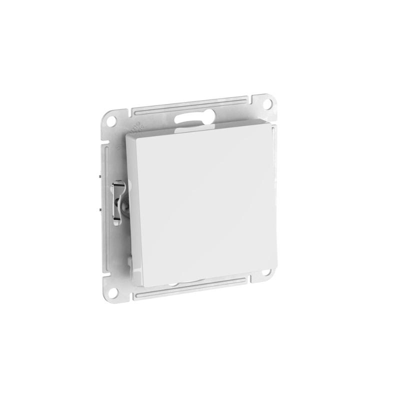 AtlasDesign Aqua Белый Переключатель 1-клавишный IP44, сх.6, 10АХ, механизм, быстрозажимные клеммы | ATN440161S | SE — Systeme Electric