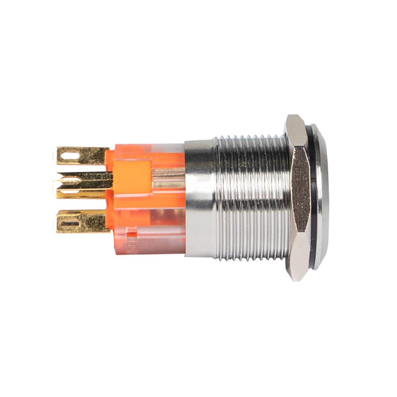 Кнопка S-Pro67 19 мм без фикс. с синей подсв. 24В PROxima | s-pro67-142 | EKF — миниатюра 2