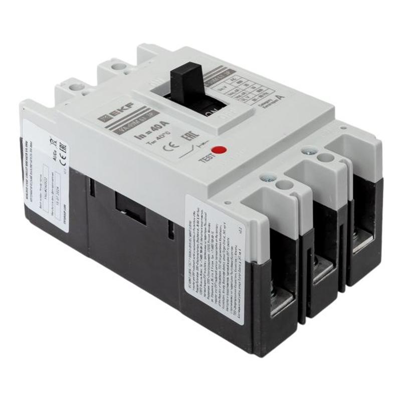 Выключатель автоматический ВА-99М 63/40А 3P 25кА EKF Basic | mccb99-63-40m | EKF — миниатюра 6
