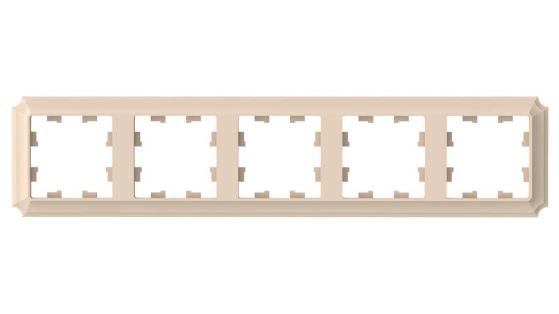 AtlasDesign Antique Рамка 5-ая, универсальная, Песочный | ATN101205 | SE — Systeme Electric