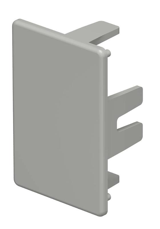 Торцевая заглушка кабельного канала WDK 30x45 мм (ПВХ,серый) (WDK HE30045GR) | 6158803 | OBO Bettermann — OBO Bettermann