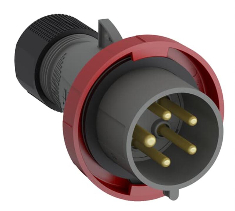 Вилка кабельная Easy&Safe 432EP3W, 32А, 3P+N+E, IP67, 3ч|2CMA101110R1000| ABB — ABB