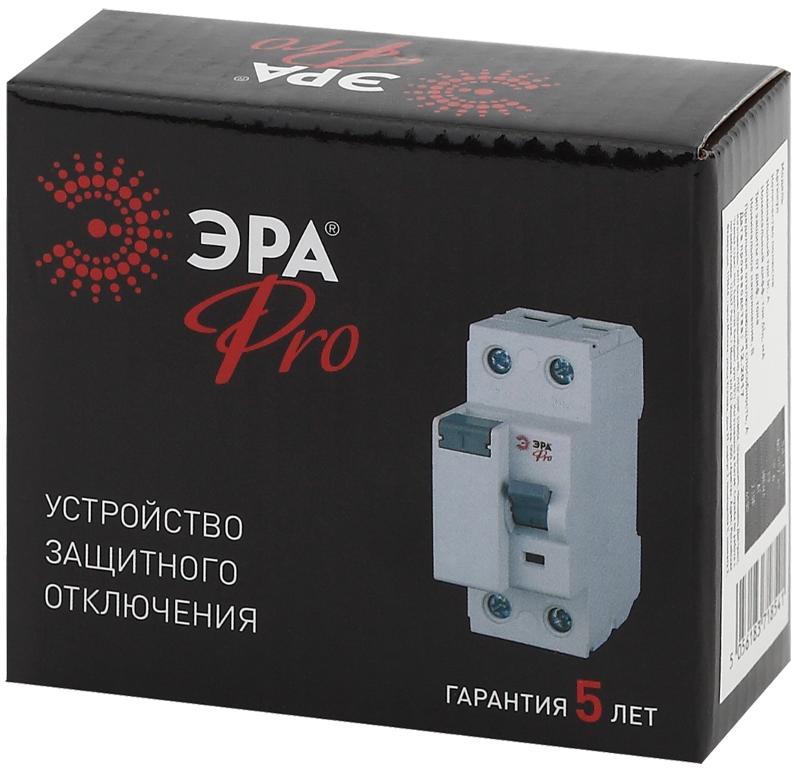 Выключатель дифференциальный (УЗО) (электромеханическое) NO-902-55 ВД1-63 1P+N 80А 30мА Pro | Б0031894 | ЭРА — миниатюра 2
