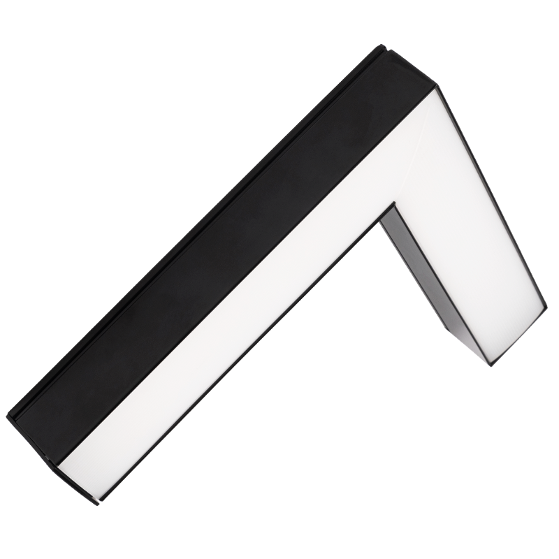Светильник светодиодный линейный PSO-02L 16W 4000K BLACK L-обр. 255x255x42 IP40 | .5069008 | Jazzway — фото 1 | Sento