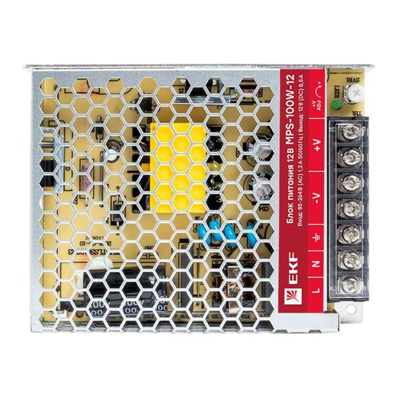 Блок питания 12В MPS-100W-12 Proxima | mps-100w-12 | EKF — миниатюра 7