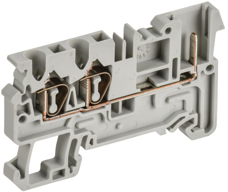 ARMAFIX Клемма пруж. CX2,5-3-1B 2,5мм2 3-конт. серая | AF-CT40-06-21-K03-002 | IEK — IEK (ИЭК)