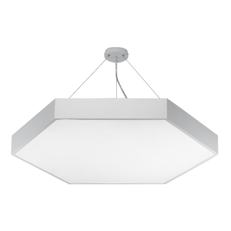 Светильник светодиодный Geometria Hexagon SPO-122-W-40K-066 66Вт 4000К 4800Лм IP40 800*800*80 белый подвесной | Б0050552 | ЭРА — ЭРА (Энергия света)