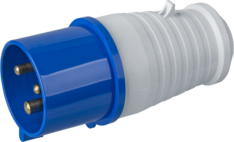 Вилка 14 287 NCA-SR023-32-220 переносная 32А 2P+PE IP44 |14287 |Navigator — Navigator