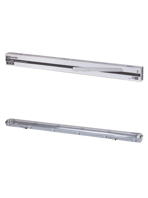 Светильник промышленный ССП 2х20Вт IP65 под LED лампу T8 TDM | SQ0304-0302 | TDM — TDM ELECTRIC