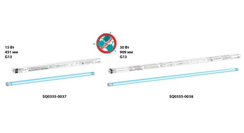 Лампа люминесцентная ультрафиолетовая UVC 30 Вт, T8/G13, безозоновая | SQ0355-0038 | TDM — миниатюра 2