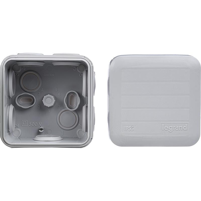 Коробка распределительная Plexo IP55 65х65х40мм — миниатюра 3