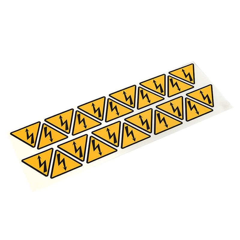 Знак "молния" (50х50х50мм 1шт) PROxima | an-1-03 | EKF — миниатюра 2