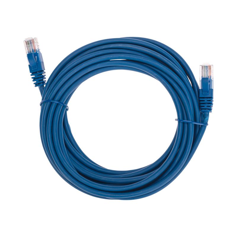 Патч-корд U/UTP, CAT 5e, RJ45-RJ45, 26AWG, LSZH, синий, 5м REXANT | 02-0104-5 | REXANT — REXANT