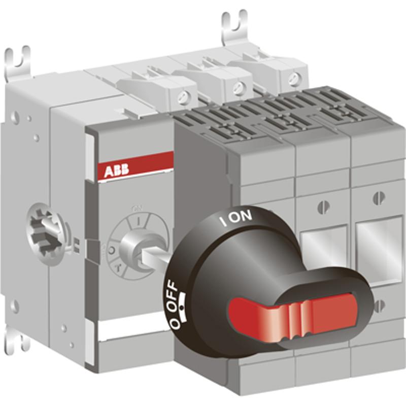 Рубильник OS32GD03 без ручки под предохранители DIN-000 | 1SCA115188R1001 | ABB — ABB