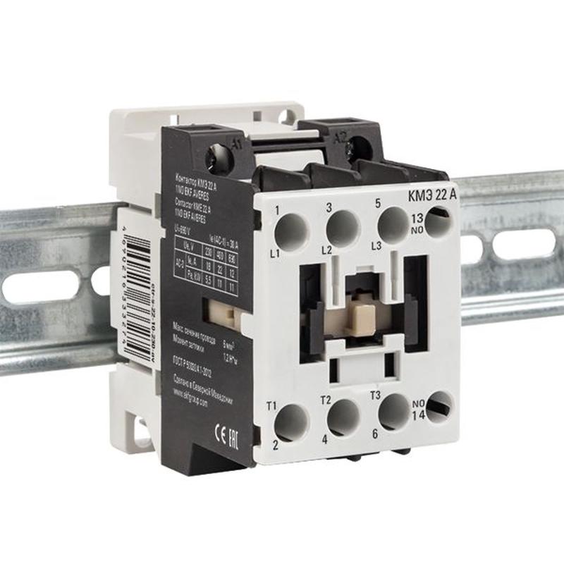 Контактор КМЭ 22А 1NO 230В АС EKF AVERES | ctr-s-22-10-230-av | EKF — EKF