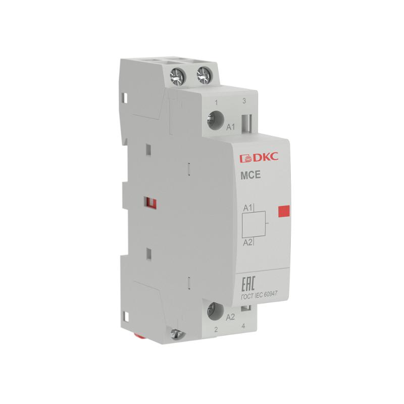 Контактор модульный YON max MCE 2п 25A 240В 2НО | MCE-25-20-A240 | DKC — DKC (ДКС)