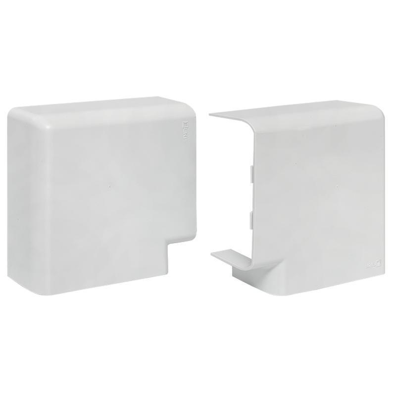 Поворот 90 гр. (105х50) (2 шт) C-Line Белый | abw-105-50x2 | EKF — миниатюра 7