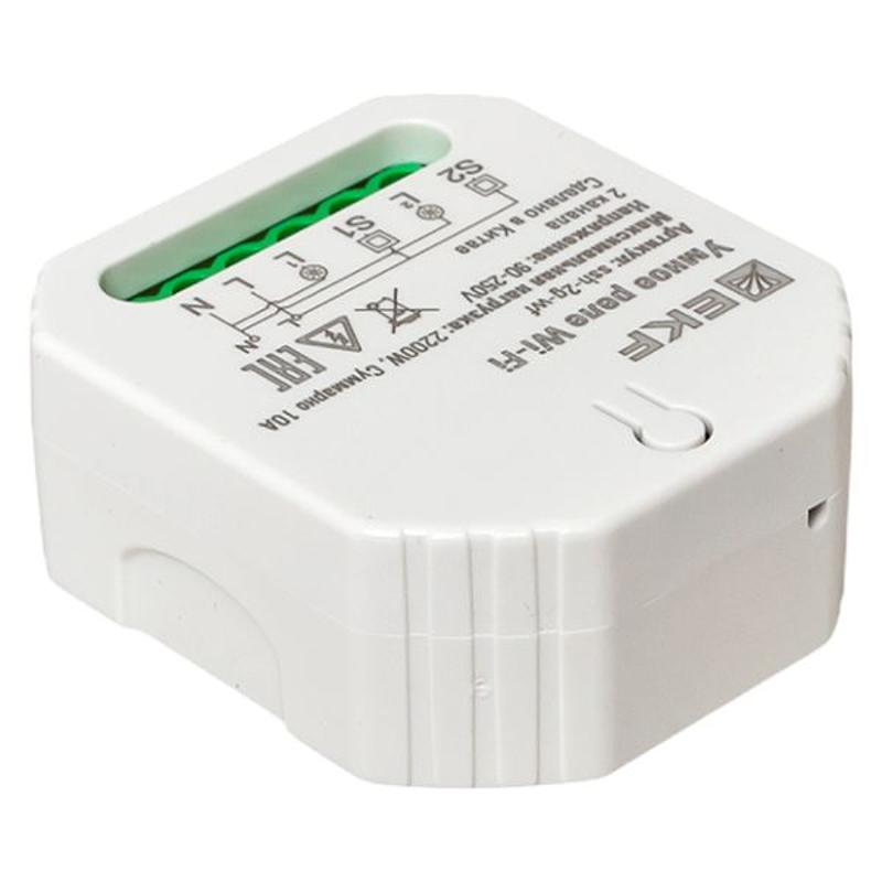 Умное реле в подрозетник 2-канальное Wi-Fi  Connect |ssh-2g-wf| EKF — миниатюра 19