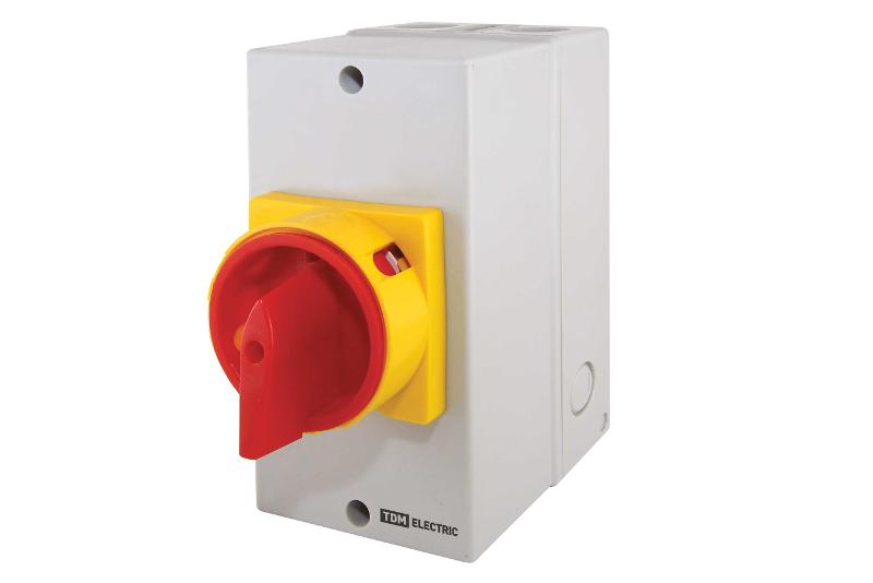 Кулачковый переключатель КПУ38У-10 /2098 "откл-вкл" 3Р IP54 | SQ0715-0209 | TDM — TDM ELECTRIC