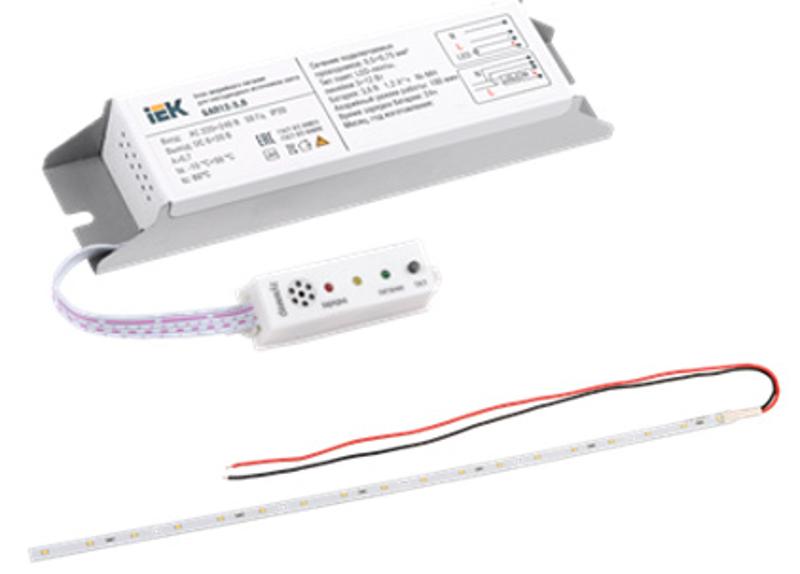 Блок аварийного питания для LED БАП12-3,0 3ч IP20 | LLVPOD-EPK-12-3H | IEK — миниатюра 5