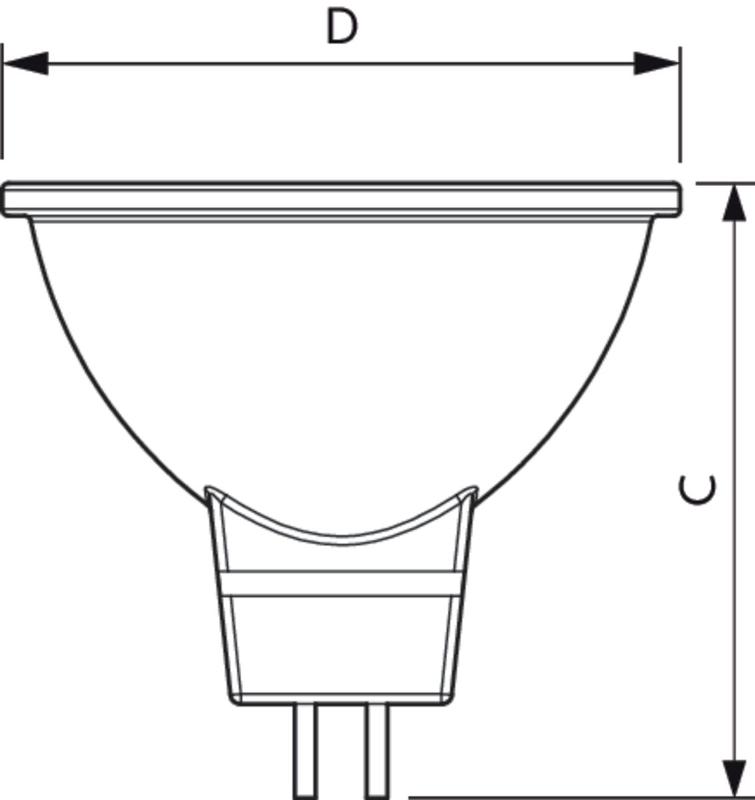 Лампа светодиодная LED ESS LED MR16 5-50W 120D 6500K 220V GU5.3 | 929001844708 | PHILIPS — миниатюра 2