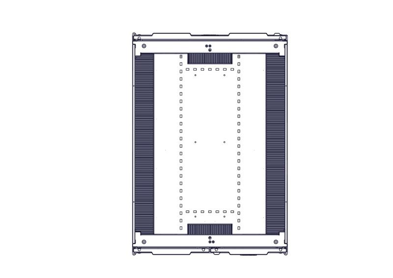 Шкаф Systeme Electric, серия Uniprom, 48U-750/1070, боковые панели 4шт, черный | UR3157 | SE — миниатюра 5