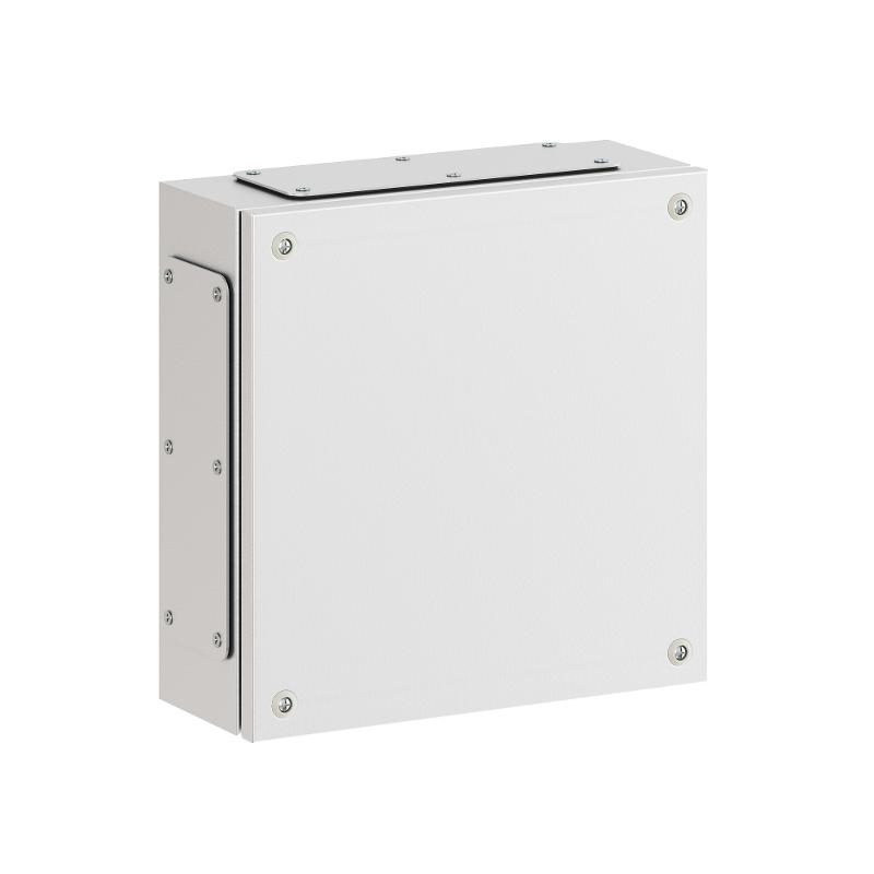 Корпус клеммный металлический SDE ВхШхГ 300x300x120 мм с фланцами | R5SDE3312F | DKC — миниатюра 1