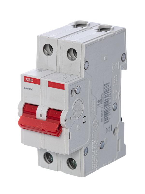 Выключатель нагрузки 2P 63A BMD51263 | 2CDD642051R0063 | ABB — ABB