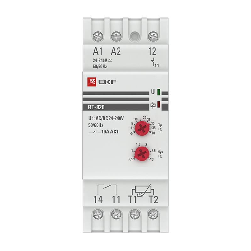 Реле температуры RT-820 (-5....+40 С)  EKF PROxima | RT-820 | EKF — миниатюра 2