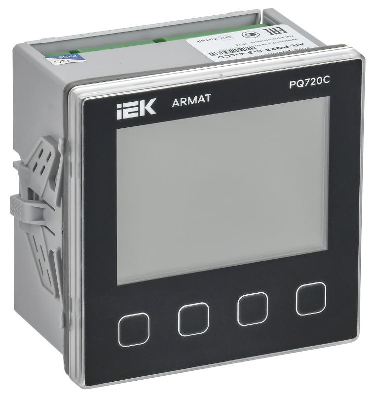 ARMAT Анализатор качества электроэнергии PQ720C | AR-PQ23-6-3-4-LCD | IEK — миниатюра 1