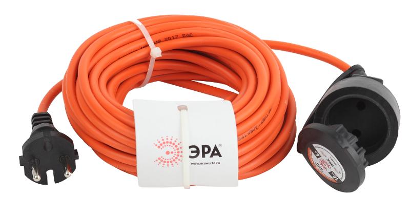 Удлинитель силовой ЭРА UPx-1-2x0.75-10m-IP44 в бухте б/з 1 гн 10м ПВС 2х0.75 | Б0043036 | ЭРА — ЭРА (Энергия света)